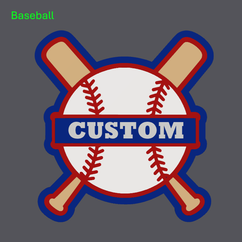 Baseball Pom Stick